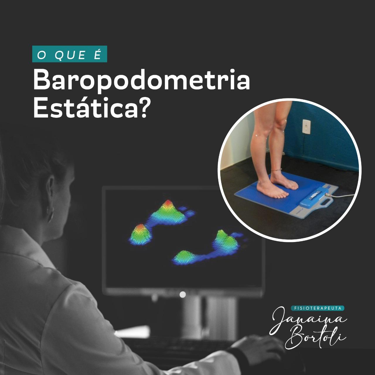 A Baropodometria Estática